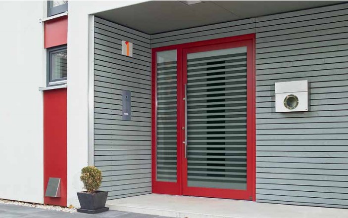 Puertas de entrada acristaladas Hörmann Iryma